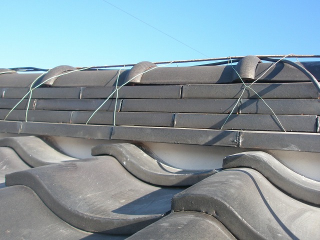 漆喰補填後の様子